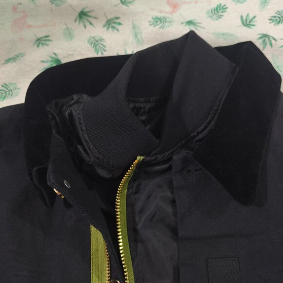 Carhartt x Sacai Black Faux Two-Piece Jacket - Picture 7 of 14